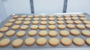 4cm - Galletas de mantequilla de circulo de 4cm de diametro